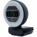 Cam, Webcam, FHD, Microfon, Terra Halo, LED-Lichtkranz