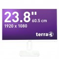 TFT, 60,5cm (23,8"), FHD, terra LED 2465W PV GREENLINE PLUS, USB-C/HDMI/DP, wei?, 24 Monate "Vor Ort Austausch"