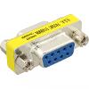 Kabel, Seriell Adapter, RS232, Mini-Gender-Changer, 9pol, Bu/Bu, InLine®