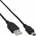 Kabel, USB, Mini USB Stecker B (5 pol.) an USB Stecker A, 1m