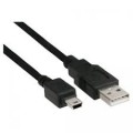 Kabel, USB, Mini USB Stecker B (5 pol.) an USB Stecker A, 3m