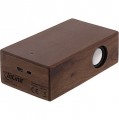 Boxen, Bluetooth Lautsprecher Woodbrick, InLine®, Walnuss-Holz
