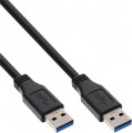 Kabel, USB 3.0, A - A, 3m, schwarz