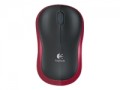 Maus, Logitech, M185, Notebook Wireless Mouse, USB, red