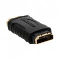 Kabel, HDMI-Adapter, HDMI Bu.>HDMI Bu. (Verbinder), vergoldete Kontakte, InLine®