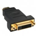 Kabel, HDMI Adapter, HDMI Stecker auf DVI Buchse, InLine®
