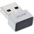 USB, Fingerabdruck Scanner, Windows Hello kompatibel, InLine®