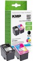 TIHP, HP #304XL Sparpack (2), KMP Tintenpatrone H175VX, Schwarz + Color