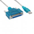 Kabel, Drucker-Adapterkabel, USB > 25pol parallel, InLine®