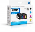 TIHP, HP #950XL/#951XL BK/C/M/Y, KMP Tintenpatronen H100V, Multipack (4)