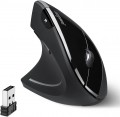 Maus, Perixx Perimice-713 L, ergonomische vertikale Maus für Linkshänder, schnurlos, USB