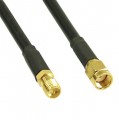 Kabel, WLAN Kabel, , R-SMA-Stecker auf R-SMA-Kupplung, 4m, InLine®