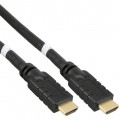 Kabel, HDMI-High Speed mit Ethernet, 10m, vergoldete Kontakte, schwarz, InLine?