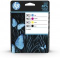 TIHP, HP #903 Vorteilspack (4), Original HP Tintenpatronen C/M/Y/Bk