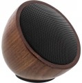 Boxen, Bluetooth, Lautsprecher Woodwoom, InLine®, Walnuss-Holz