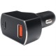 Stecker, USB Autoadapter Typ-C/USB-A, Terra