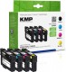 TIEP, Epson #502XL CMYK, KMP Tintenpatronen E200XV, Multipack (4)