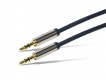 Kabel, Klinken-Kabel 3,5mm St/St,  0,5m, Slim