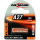 Batterie, A27, Ansmann Alkaline, 12V, 1er Blister (1516-0001)