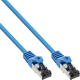Kabel, Patch-Kabel,  0,5m, Cat.8.1, 2000Mhz, Halogenfrei, Blau