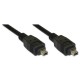 Kabel, FireWire IEEE 1394 4pol St/St, 3m