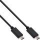 Kabel, USB 4 Typ C Stecker/Stecker, 0,5m, InLine?