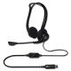 Headset, USB, Logitech PC 960 Stereo, OEM